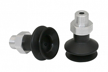 FSGA 22 NBR-55 G1/8-AG 10.01.06.00079 SCHMALZ - Присоска вакуумная сильфон 1.5 гофра, 22 мм, NBR, G1/8
