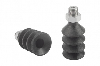 FSGB 25 NBR-55 G1/8-AG 10.01.06.00112 SCHMALZ - Присоска вакуумная сильфон 3.5 гофра, 25 мм, NBR, G1/8