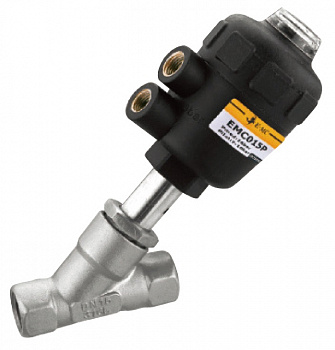 EMCP-25-50S1 EMC - Клапан седельный, G1, ДУ 25, нерж., 2/2 НЗ