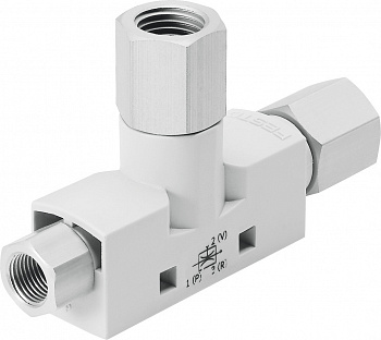 VN-07-H-T3-PI4-VI4-RI4 193499 FESTO - Вакуумный эжектор, сопло 0.7 мм, высокий вакуум, G1/8