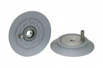 SPC 160 NBR-55 G1/2-IG TV 10.01.01.01186 SCHMALZ - Присоска вакуумная круглая плоская, 160 мм, NBR, G1/2