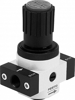 LR-1/4-D-O-MINI 162591 FESTO - Регулятор давления, G1/4, 12 бар