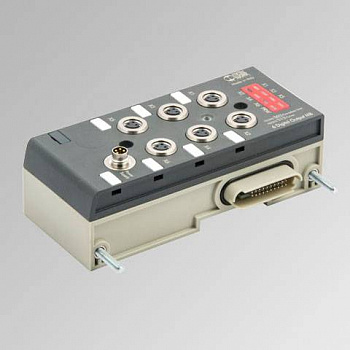 02282S03 METAL WORK - EB 80 module 6 M8 digital outputs + electrical supply