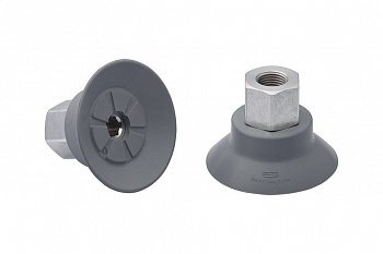 SUF 50 NBR-55 G1/8-IG 10.01.01.14095 SCHMALZ - Присоска вакуумная круглая плоская, 50 мм, резина NBR, G1/8