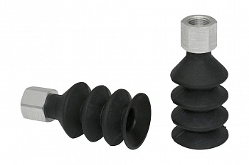 FSGB 25 NBR-55 G1/8-IG 10.01.06.00110 SCHMALZ - Присоска вакуумная сильфон 3.5 гофра, 25 мм, NBR, G1/8