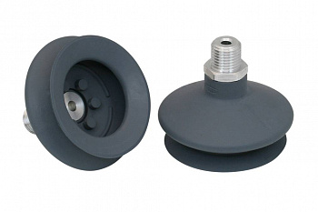 FSGA 53 NK-45 G1/4-AG 10.01.06.00326 SCHMALZ - Присоска вакуумная сильфон 1.5 гофра, 53 мм, каучук, G1/4